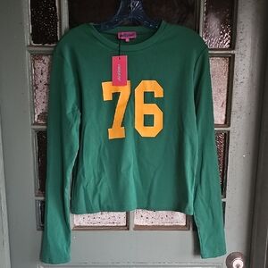 Edikted Varsity  76 Long Sleeve Top
